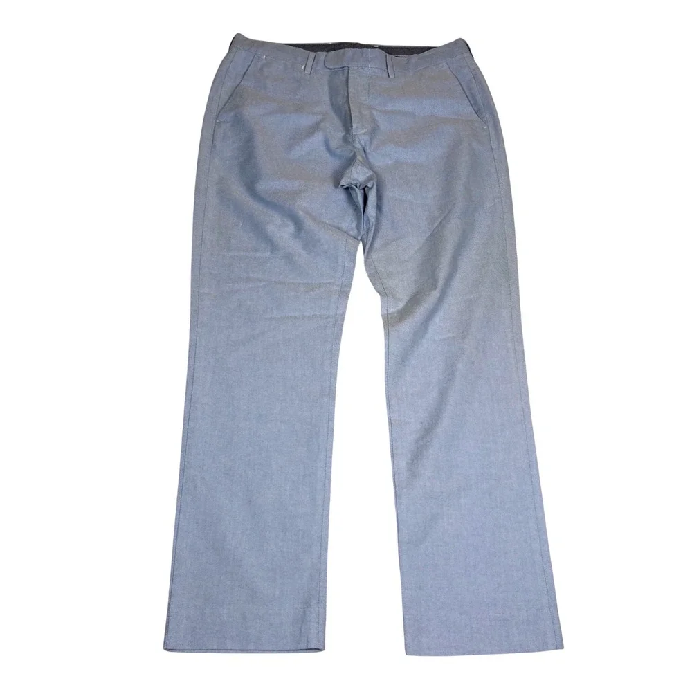 J.Crew Bowery Mens Slim Fit Dress Pants Blue Size 32x30